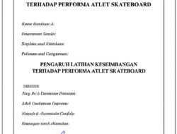 Pengaruh Latihan Keseimbangan terhadap Performa Atlet Skateboard