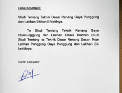 Studi Tentang Teknik Dasar Renang Gaya Punggung dan Latihan Efektifnya