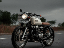 Gaya Perubahan Motor Retro di Golongan Anak Belia