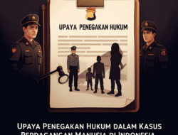 Upaya Penegakan Hukum dalam Kasus Perdagangan Manusia di Indonesia
